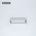 Miniatyrbild 1 av 8: Metall rektangulär tom mini plåtlåda plåt Push Candy Pill C Silver
