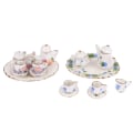 Miniatyrbild 8 av 8: Set i miniatyr porslin Bordsservis Kök Dollhouse Tea A5