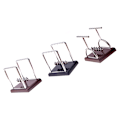 Miniatyrbild 5 av 8: Hantverk Newtons Cradle Skrivbordsbordsdekor Metall Pendelkula Phy C