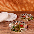 Miniatyrbild 5 av 8: 1 st Bubble Coaster form DIY handgjord gipsförvaring T A