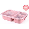 Miniatyrbild 7 av 8: Bento Box Grade Wheat Straw Storage Case Portable Storage Con A3