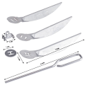 Miniatyrbild 8 av 8: One-Touch Cleaning System Kit Design för Weber Kettle Grill L