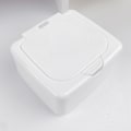 Miniatyrbild 1 av 5: e Plastknapp Skrivbordsförvaringsbox Smycken Organizer Case Wit Single grid Without sticker