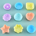 Miniatyrbild 3 av 8: 5/9st Form Multi-form Muffin Cupcake Bakning Mol 3