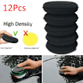 Miniatyrbild 1 av 8: 12 st High Density Car Waxing Polish Foam Sponge Detailing Appl