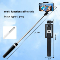 Miniatyrbild 7 av 8: Ny trådstyrd Selfie Stick Lämplig typ-C-plugg miniport A3