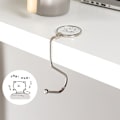 Miniatyrbild 1 av 5: 1 ST Bärbar hopfällbar väska Krokhängare Handväska Hållare Fol F