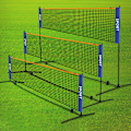 Miniatyrbild 2 av 8: Bärbar hopfällbar standard professionell badmintonnät inomhus ut 3.1m