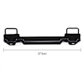 Miniatyrbilde 2 av 5: Universal Steel ISOFIX Brakett, Bilbarnestol ISOfix Monteringssett, Lett, Slitesterk, Lang Levetid, Passer for Bilstabilitet (Svart)