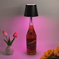 Pikkukuva 2 / 5: Langaton pullolamppu RGB/3 väriä himmennettävä Pridola langaton pullolamppu, ladattava hengittävä valotila kosketusjohdoton pöytälamppu Black RGB