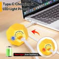 Miniatyrbilde 4 av 4: Cube Timer, Time Management Dodekaeder Timer, Timer for Barn, Kjøkkentimer for Matlaging, Produktivitet Pomodoro Timer Yellow