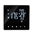 Miniatyrbild 1 av 5: Wifi Smart Termostat Temperaturregulator för Elektrisk Värme LCD-display Touchscreen Vecko Programmerbar App-kontroll Golvvärme Termostat NO-WIFI electric heating Black