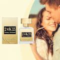 Miniatyrbilde 2 av 5: 24K rent gull unisex trespray med langvarig frisk jujubeduft, elegant for menn og kvinner 50ml