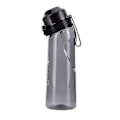 Miniatyrbild 2 av 5: Smaksatt Vattenflaska med 7 Smakskapslar Air Water Up Flaska Frostad Svart 650ml Air Starter Up Set Vattenkopp för Camping Sport Kr Black China