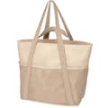 Suurikokoinen vedenpitävä rantakassi hiekankestävä rantakassi matka-uintikassi beige