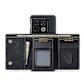 Pikkukuva 4 / 5: Dg.ming M1 -sarja Oneplus 10 Pro 5g:lle, magneettinen adsorptio 2-in-1 lompakkokotelo Pc+tpu+pu nahkainen puhelimen pudotusta kestävä kotelo jalustalla Black