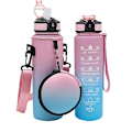 Miniatyrbillede 1 af 5: Vandflaske Taskebærer, 32oz Neopren Flaske Sling Holder Etui Pose Dæksel COLOR 3