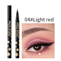 Pikkukuva 1 / 2: Mardi Gras -lahjat Värillinen Eyeliner Nestemäinen Eyeliner Ei tahraa Pitkäkestoinen Nestemäinen Eyeliner-kynä D