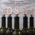 Miniatyrbillede 3 af 4: Prosecco Stopper, Initial Flaskestopper, Bogstav S