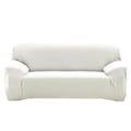 Miniatyrbild 1 av 2: 3-sits soffa överdrag stretch överdrag elastiskt tyg soffa skydd passform White