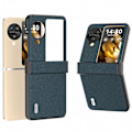 Miniatyrbilde 1 av 5: Abeel For Oppo Find N3 Flip 5g Hinge Protection Case Ekte Ku Lær Bakdeksel Green