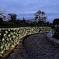 Miniatyrbilde 4 av 5: 192 Lys 3m*2m Utendørs Hage Park Vanntette Dekorative Lysstreng Led Nettlys Fiskegarnlys Juledekorative Lys  hy