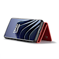 Pikkukuva 2 / 5: Dg.ming M1 -sarja Oneplus 10 Pro 5g:lle Magneettinen adsorptio 2-in-1 lompakko Pc+tpu+pu nahkainen puhelimen pudotusta kestävä kotelo jalustalla Red