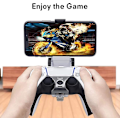 Miniatyrbild 2 av 5: Justerbart klippstativ för PS5-kontroller, handhållen fri kontroller med justerbart stativ, för Playstation 5-kontroller, 180-spelstativ