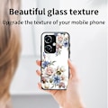 Pikkukuva 4 / 5: OnePlus Nord CE3 5G -kotelo, kukkakuvio, karkaistu lasi, jalusta, puhelinkotelo Glamorous Peony