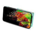 Miniatyrbilde 5 av 5: For Samsung Galaxy S24+ deksel i PU-skinn + TPU-støtte med skulderstropp Mint Green