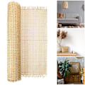Miniatyrbillede 2 af 5: 1 rulle imiteret-rattan net dekorative fletningsprojekter, der laver simuleret rattan-vævningsbånd 45cm