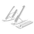Miniatyrbillede 1 af 5: Bærbar computer stand til skrivebord, justerbar bærbar computer stand til skrivebord, ergonomisk computer stand WHITE