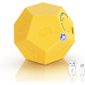 Miniatyrbillede 1 af 4: Cube Timer, Time Management Dodekaeder Timer, Timer til Børn, Køkken Timer til Madlavning, Produktivitets Pomodoro Timer Yellow