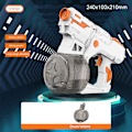 Miniatyrbillede 3 af 5: Elektrisk Vandpistol, Lang Rækkevidde, Elektrisk Vandpistol, Lang Rækkevidde Elektrisk Sprøjtepistol Orange