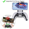 Miniatyrbilde 4 av 5: Justerbar klipsstativ for PS5-kontroller, håndholdt fri kontroller med justerbart stativ, for Playstation 5-kontroller, 180-graders spillstativ
