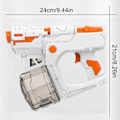 Miniatyrbillede 4 af 5: Elektrisk Vandpistol, Lang Rækkevidde, Elektrisk Vandpistol, Lang Rækkevidde Elektrisk Sprøjtepistol Orange