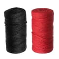 2 ruller naturlig jute reb Hessian DIY