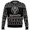 Miniatyrbilde 1 av 4: Bebetter Jagermeister Stygg Julgenser Pullover Menn 3D Genser Topper Høst Og Vinter Klær 5XL 2