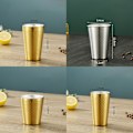 Pikkukuva 5 / 5: 175ml/300ml Olutlasi Kulutusta Kestävä Särkymätön Kaksiseinäinen Juomamuki Baareihin 4