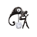 Miniatyrbillede 1 af 2: Sort Angel Navle Ring Kropspiercing