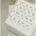 Miniatyrbillede 2 af 2: 925 Sølv NÆSE Piercing Stud
