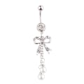 Miniatyrbillede 2 af 2: Navle-Belly Button Ring Kropspiercing