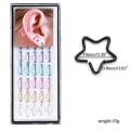 Miniatyrbild 1 av 2: BCR ringar & CBR ringar & Öronpiercingar 1st RÖD