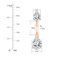 Miniatyrbillede 2 af 2: Navle-Belly Button Ring Kropspiercing guld