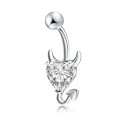Miniatyrbillede 1 af 3: Navle-Belly Button Ring Kropspiercing