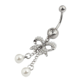 Miniatyrbillede 1 af 2: Navle-Belly Button Ring Kropspiercing