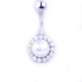 Miniatyrbillede 2 af 2: Navle-Belly Button Ring Kropspiercing