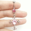 Miniatyrbillede 2 af 2: Navle-Belly Button Ring Kropspiercing