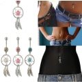 Miniatyrbild 1 av 2: Piercing för Navel L.BLÅ