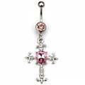 Miniatyrbillede 1 af 2: Navle-Belly Button Ring Kropspiercing